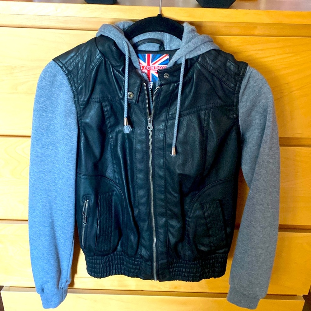Leather jacket